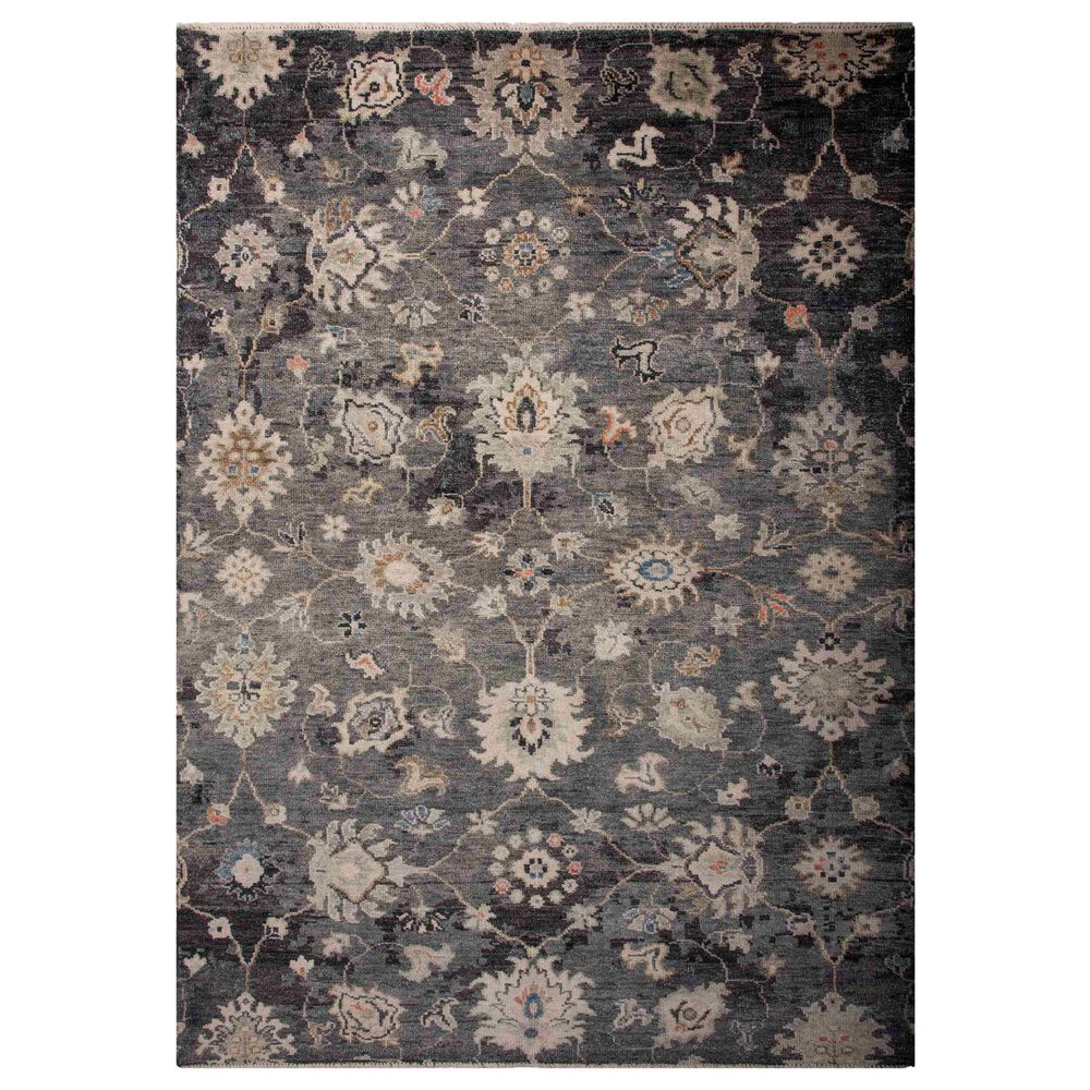 Rizzy Hallmark 8" x 10" Charcoal Area Rug, , large
