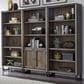 Riva Ridge Harper Point Open Bookcase in Fossil, , large
