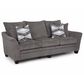 Moore Furniture Eastbrook Stationary Sofa and Loveseat Set in Shasta Charcoal, , large