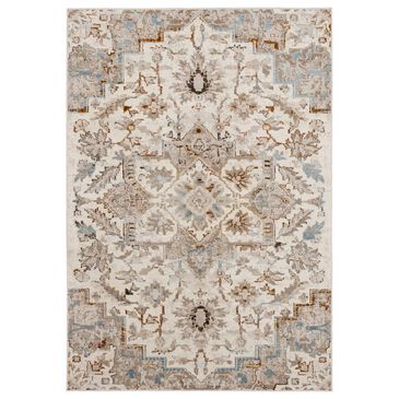 Karastan Cleo R1079 5" 3" X 8" Cream Area Rug, , large