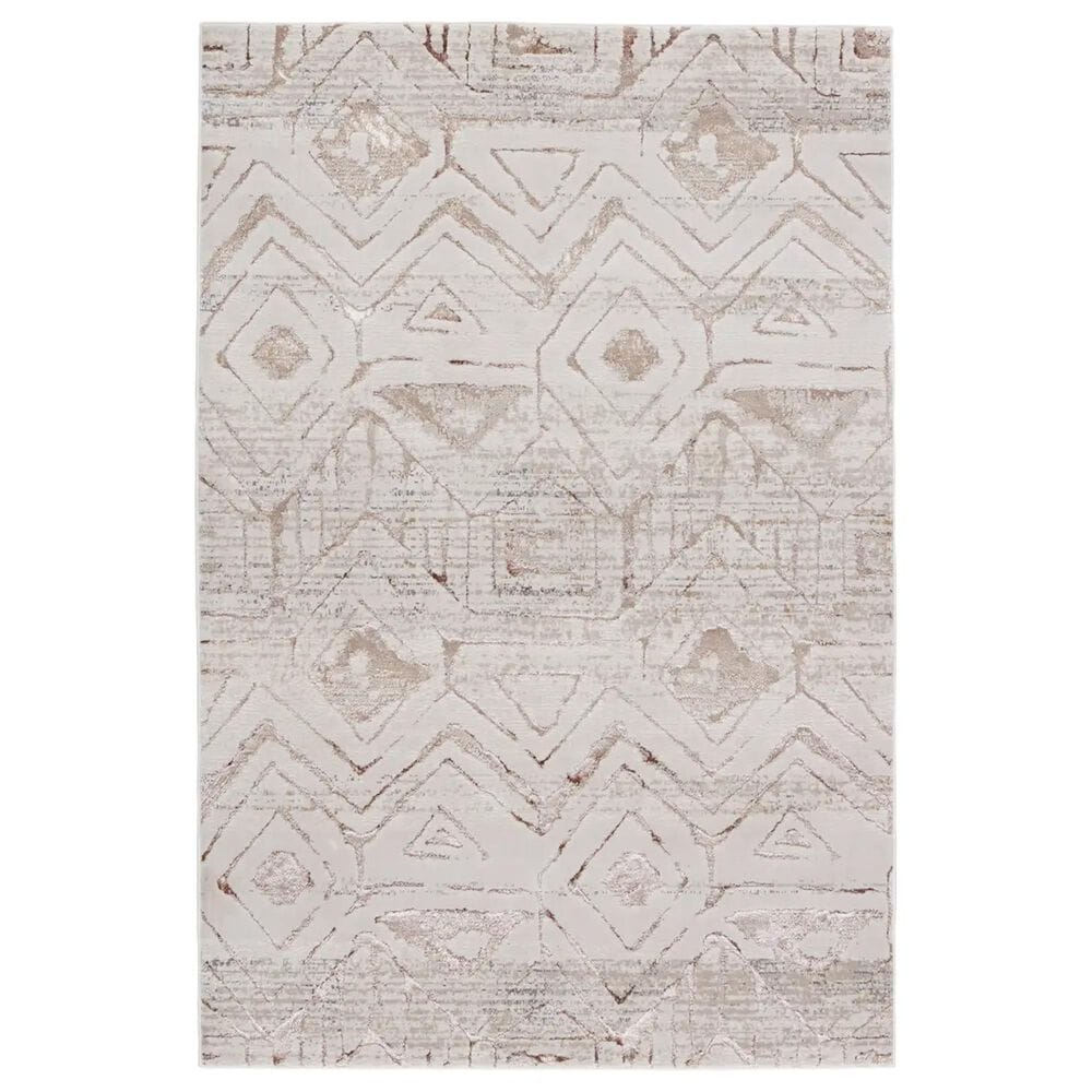 Jaipur Malilla By Nikki Chu Kalindi 5" x 7"6" Bison Area Rug, , large