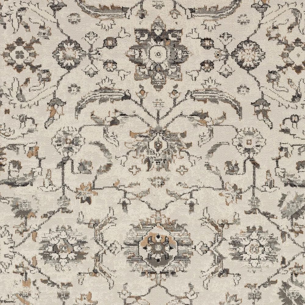 Karastan Cleo Holloway 5&#39;3&quot; x 8&#39; Grey Area Rug, , large