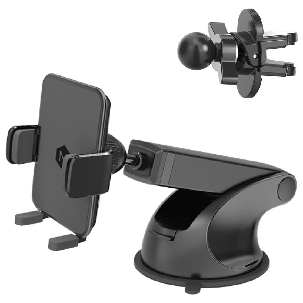 The Mighty Mount Simple Cradle Combo with Vent and Dash Mount Base in Black, , large