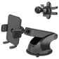 The Mighty Mount Simple Cradle Combo with Vent and Dash Mount Base in Black, , large