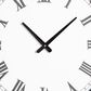 Maple and Jade 23" x 23" Wall Clock in White and Blue, , large