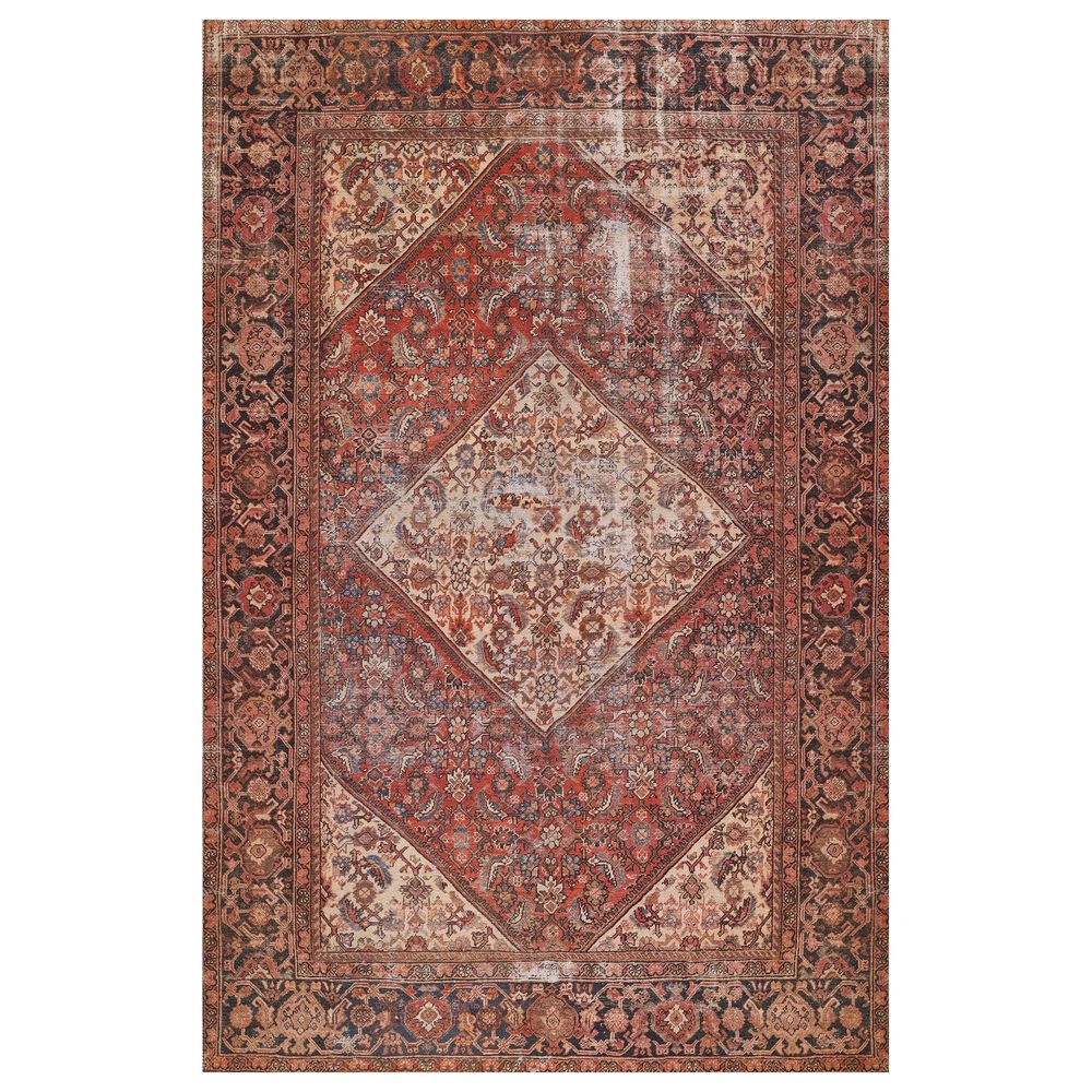 Momeni Afshar AFS-44 2" x 3" Red Area Rug, , large