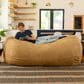 Jaxx 7" Giant Bean Bag Sofa in Camel, , large