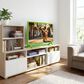 Element 32" Class 1080P FHD Building Block in Green - Smart Roku TV, , large