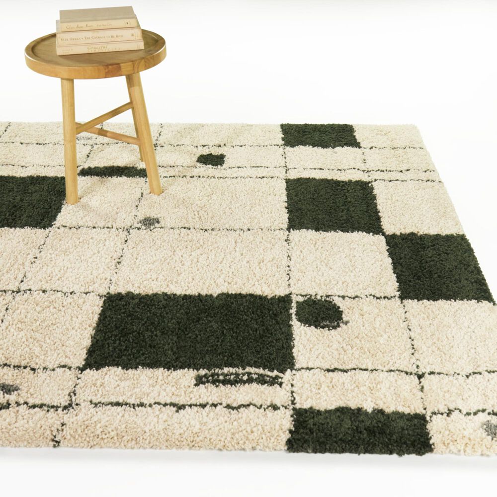 Balta Rugs Stella Emrys Green 5'3" x 7' Area Rug, , large