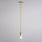 Vaxcel Beverly 1-Light Pendant in Muted Brass, , large