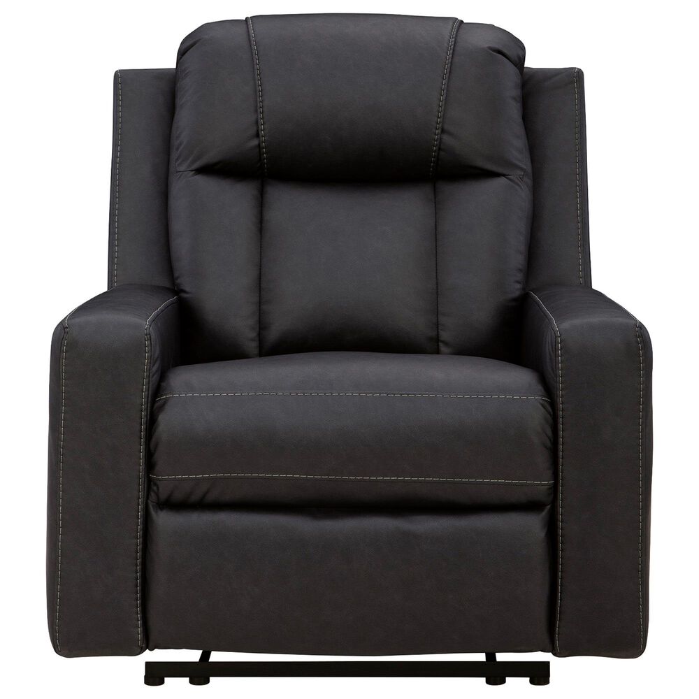 Ashley Mackmenville Manual Zero Wall Recliner in Carbon, , large