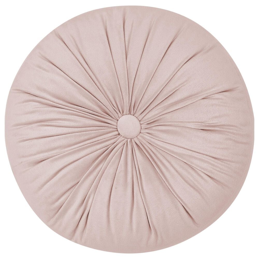 J. Queen New York Avant Garden 15" Round Throw Pillow in Blush, , large