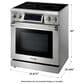 Thor Kitchen 30" Professional Electric Range with Storage Drawer in Stainless Steel, , large