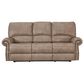 Bassett Prescott Power Reclining Sofa with Power Headrests in Wheat, , large