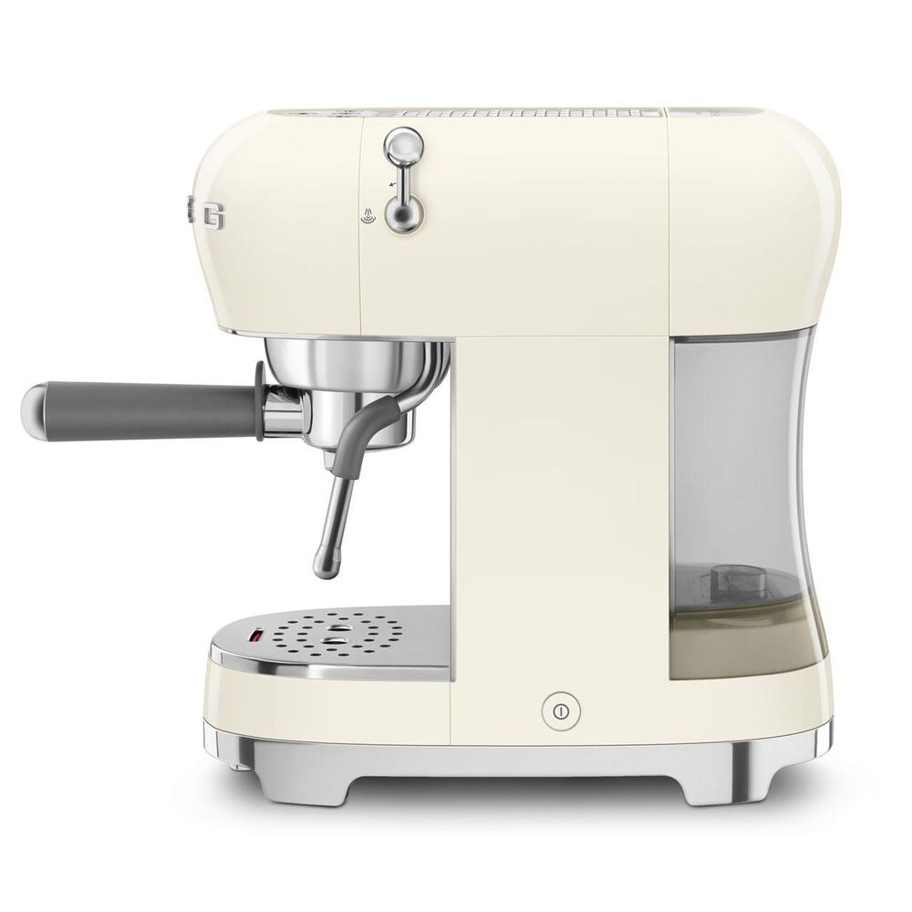 Smeg Espresso Manual Coffee Machine in Cream, , large