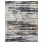 Safavieh Adirondack ADR201F 8" x 10" Light Grey and Black Area Rug, , large