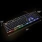 Enhance Voltaic 2 Mechanical-Feel Gaming Keyboard in Black and Clear, , large