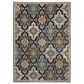 Oriental Weavers Ellington 7"10" x 10"10" Blue and Rust Area Rug, , large