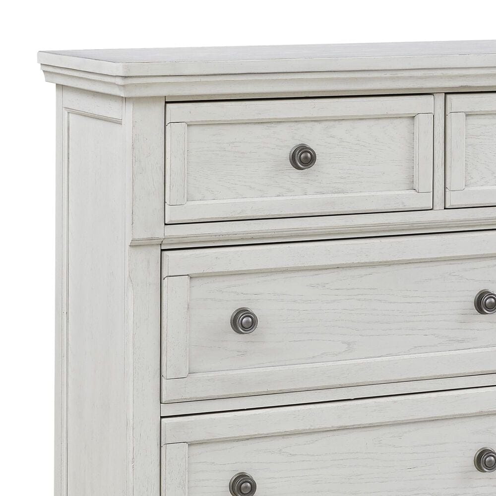 Ashley Robbinsdale 4-Piece Queen Storage Bedroom Set in Antique White, , large