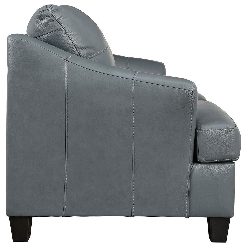 Ashley Genoa Stationary Loveseat in Steel, , large