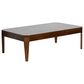 Sherrill Occasional Truman Rectangular Cocktail Table in Carob Brown, , large