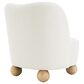 Furniture of America Velra Accent Chair in White, , large