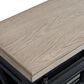 Imperial International Bar Cart in Blackened Oak and Grey Wash, , large