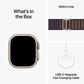 Apple Watch Ultra 2 GPS + Cellular, 49mm Titanium Case with Indigo Alpine Loop - Small, , large