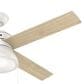 Hunter Loki 52" Ceiling Fan with LED Lights in Fresh White, , large