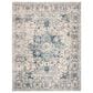 Safavieh Madison MAD603K 10" x 14" Turquoise and Ivory Area Rug, , large