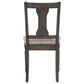 Linon Home Decor Willow Side Chair in Dark Grey, , large