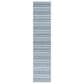 Surya Eagean EAG-2337 Navy, Light Blue, Blue and White 2"7" x 10" Indoor/Outdoor Runner, , large