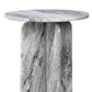 Ashley Keithwell Round Accent Table in Gray and White, , large