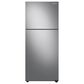 Samsung 15.6 Cu. Ft. Top Freezer Refrigerator with All-Around Cooling in Stainless Steel, , large