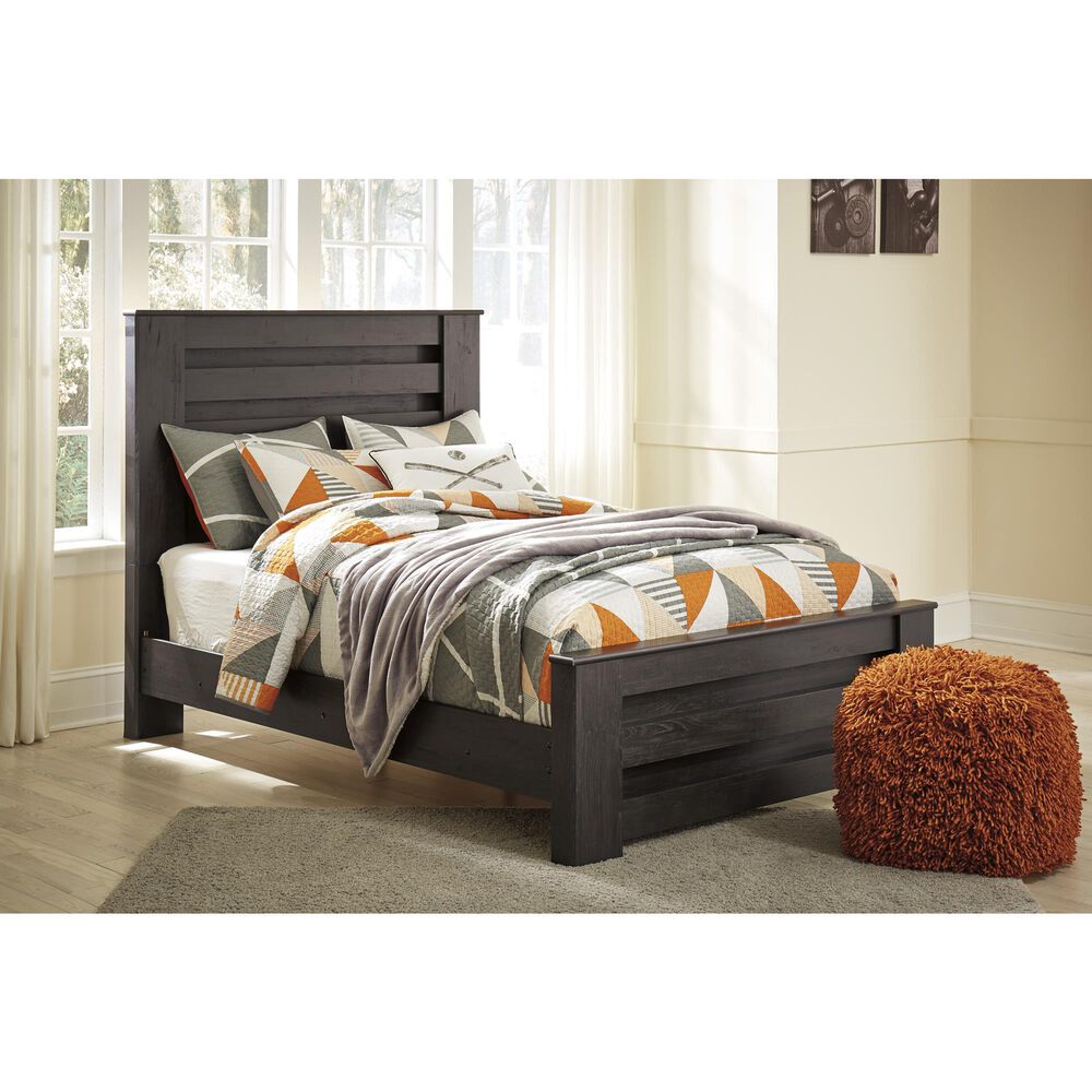 Ashley Brinxton Full Panel Bed in Charcoal, , large