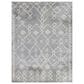 Amer Rugs Aspen 2"2" x 10" Gray and Ivory Runner, , large