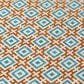 Dalyn Rug Company Marlo 4" Round Orange Indoor/Outdoor Area Rug, , large