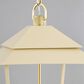 Hudson Valley Lighting Natick 12.5" 4-Light Lantern in Aged Brass and Soft Sand, , large