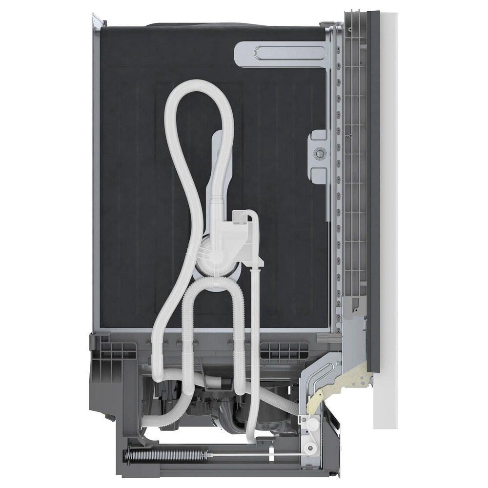 Bosch 100 Series 24&#39;&#39; Built-In Recessed Handle Dishwasher with Digital Control in White, , large