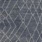 Karastan Tangier RG192-3259 2" x 8" Spartel Blue Steel Area Rug, , large