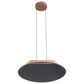 Golden Lighting Faroe 21" 1-Light LED Pendant in Coffee and Black, , large