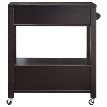 Furniture of America Hebert Kitchen Cart in Cappuccino, , large