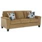 ASHLEY Erinslane Stationary Sofa and Loveseat Set in Honey, , large