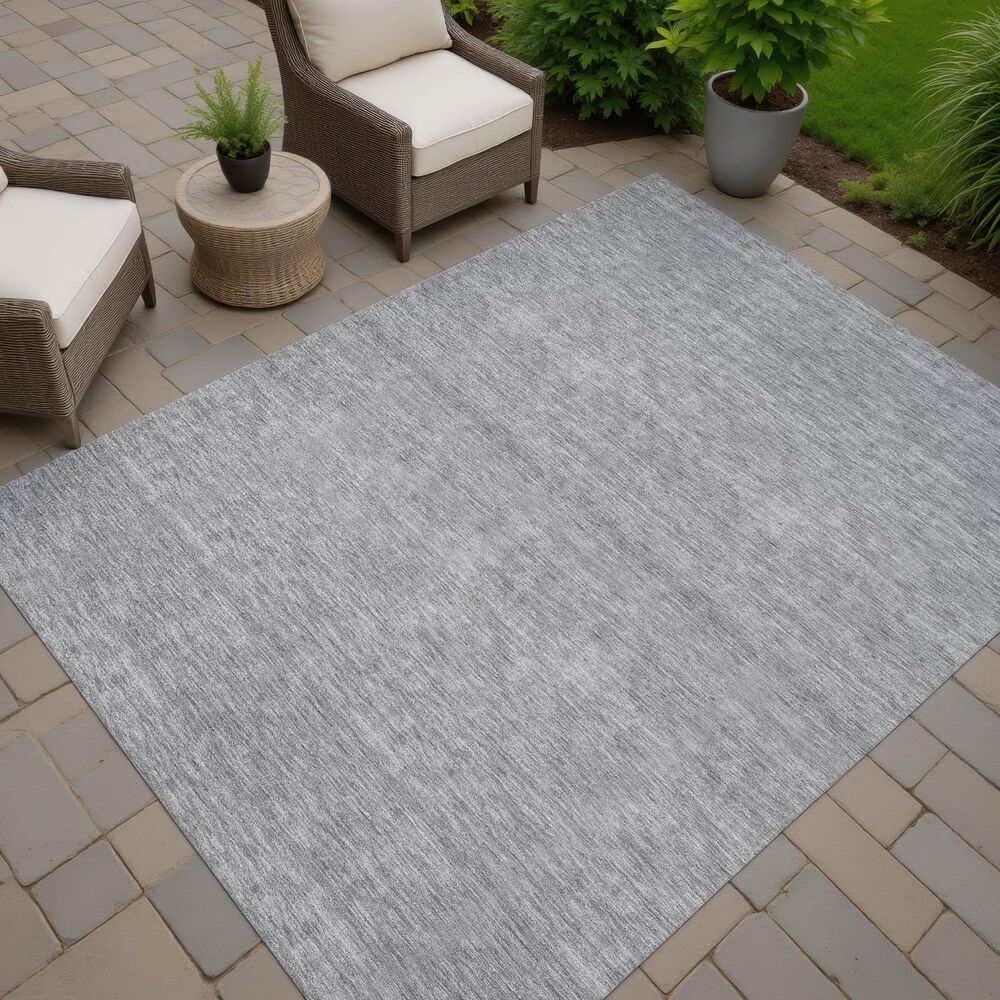Dalyn Rug Company Soft Essentials Solid Gray 5' x 7'6" Area Rug, , large