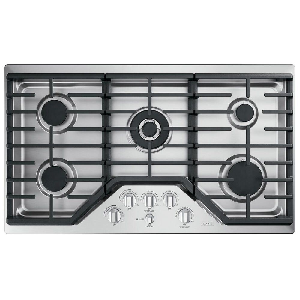 Cafe 36" Built-In Gas Cooktop in Stainless Steel, , large
