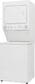 Frigidaire 3.9 Cu Ft Washer and 5.5 Cu Ft Dryer Electric Stacked Laundry in White, , large