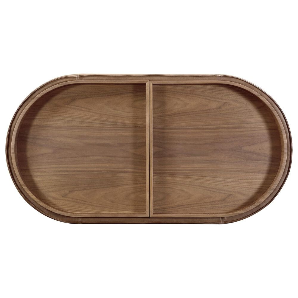 Urban Home Yeal Coffee Table in Medium Brown, , large