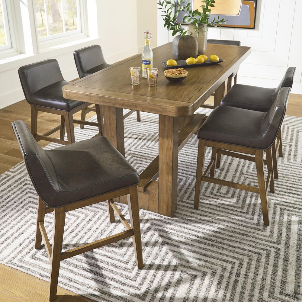 Millenium Cabalynn Counter Height Table in Light Brown - Table Only, , large