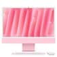 Apple 24-Inch iMac with Retina 4.5K display: Apple M4 Chip with 10-core CPU and 10-core GPU 24GB Unified Memory, 512GB SSD in Pink (Latest Model), , large