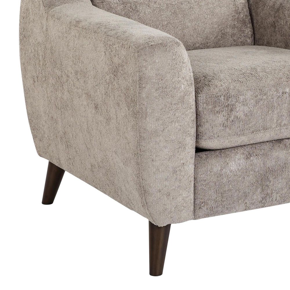 LumiSource Carly Accent Chair in Pewter, , large